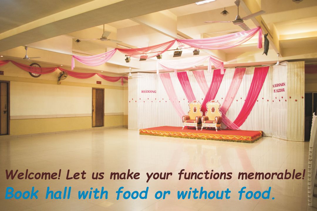 Budget marriage hall, kalyana mandapam with food at Singanallur, Coimbatore